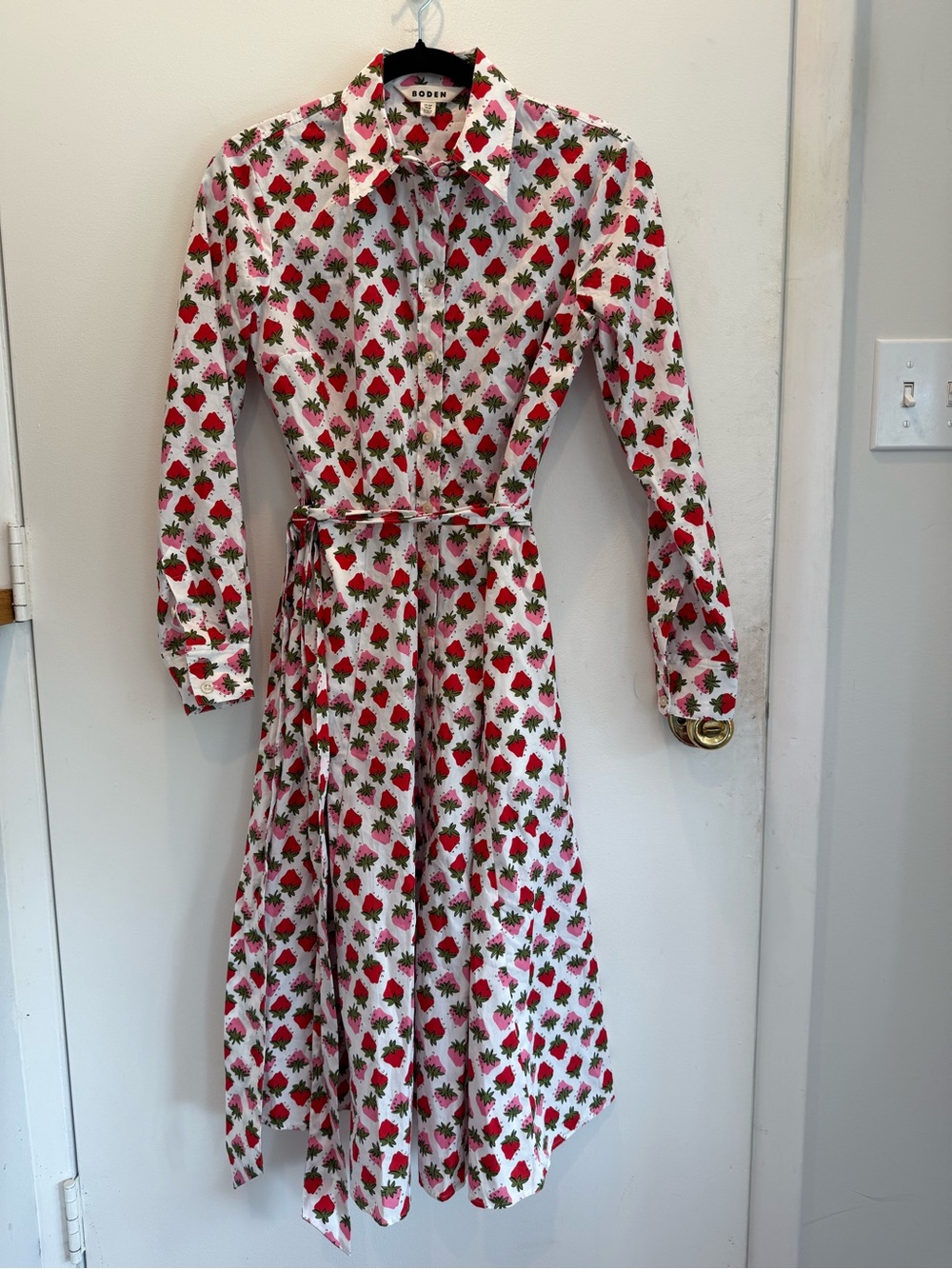Boden Strawberry Dress! NWOT
